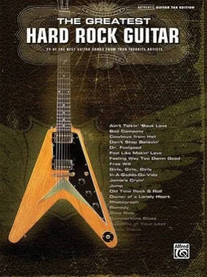 GREATEST HARD ROCK GUITAR GTR TAB (O/P)