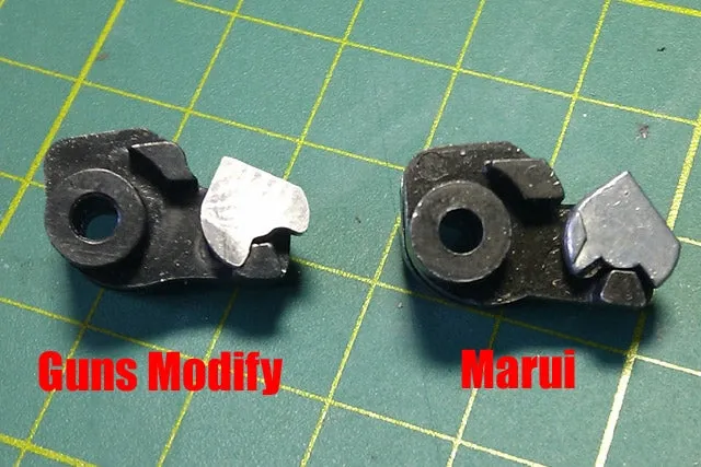GunsModify CNC Steel Hammer for Marui G18C GBB
