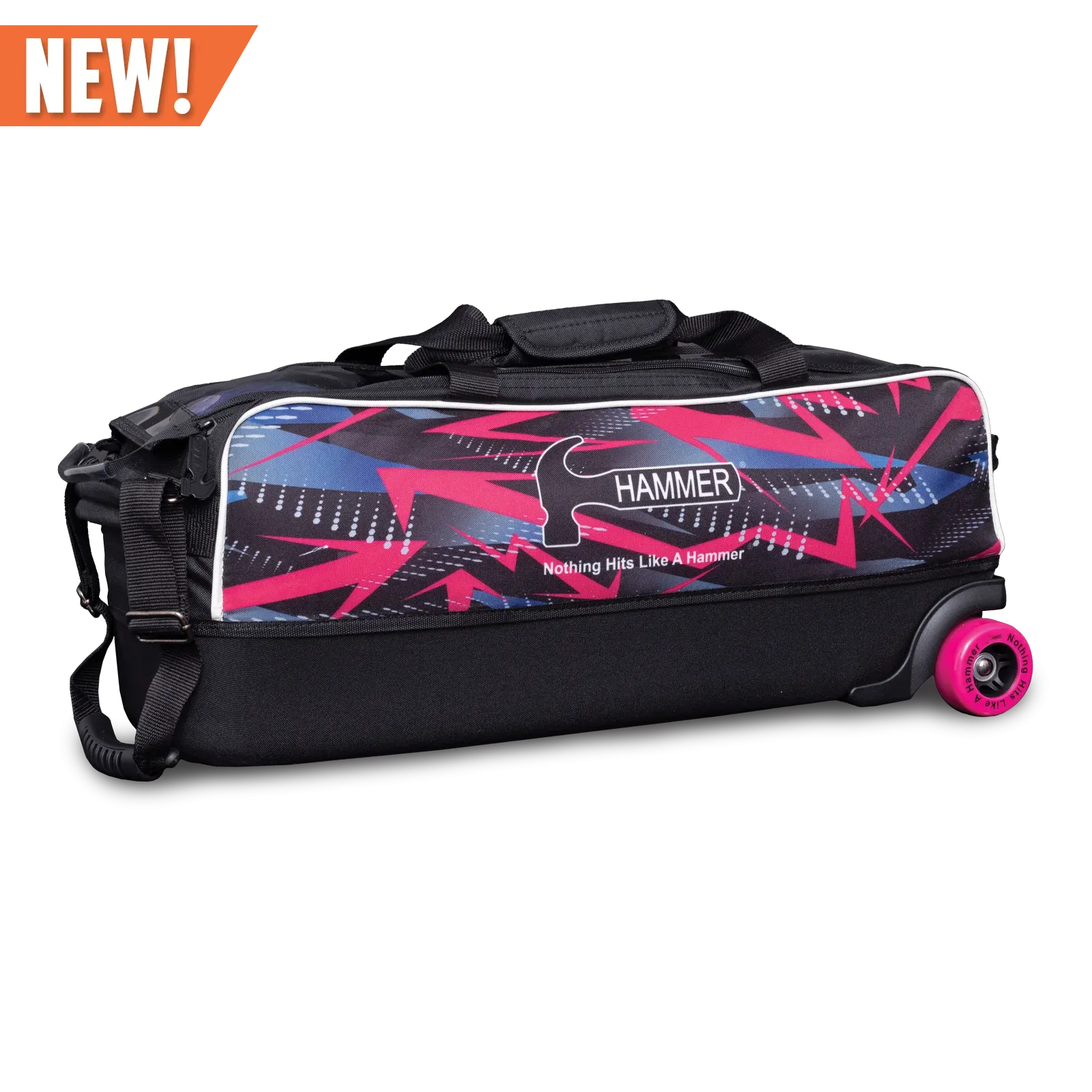 Hammer Dye-Sub Triple Tote - Pink Arrows