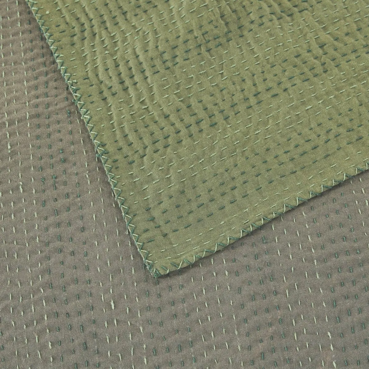 Hand Stitched Reversible Kantha Throws