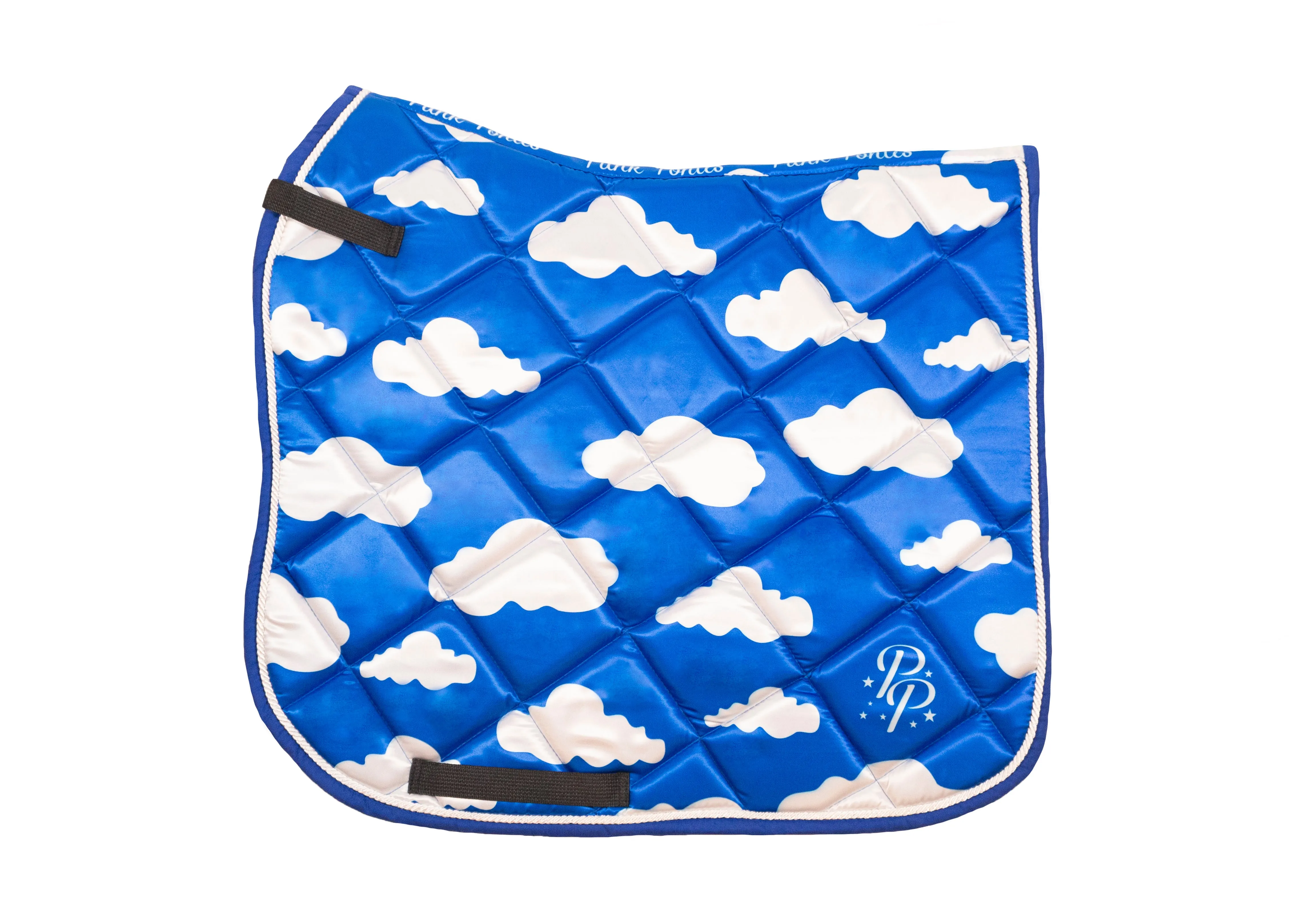 Happy Little Clouds Saddle Pad - Jump and Dressage cuts