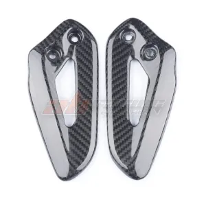 Heel Plate Guard Cover For Triumph Speed Twin 1200 2019-2021 Carbon Fiber