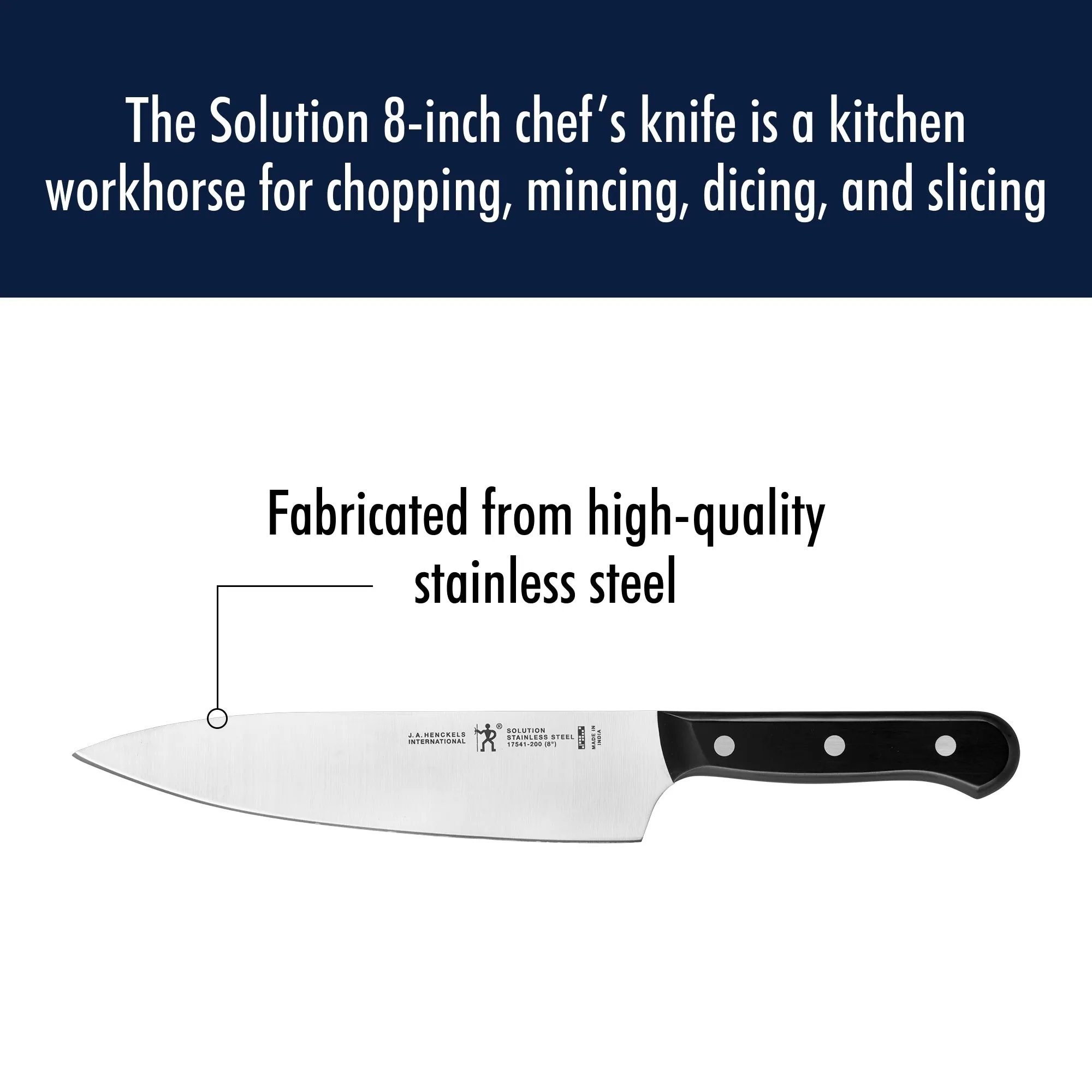 Henckels Solution 8-inch Chef's Knife