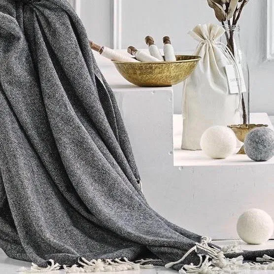 Herringbone Throw