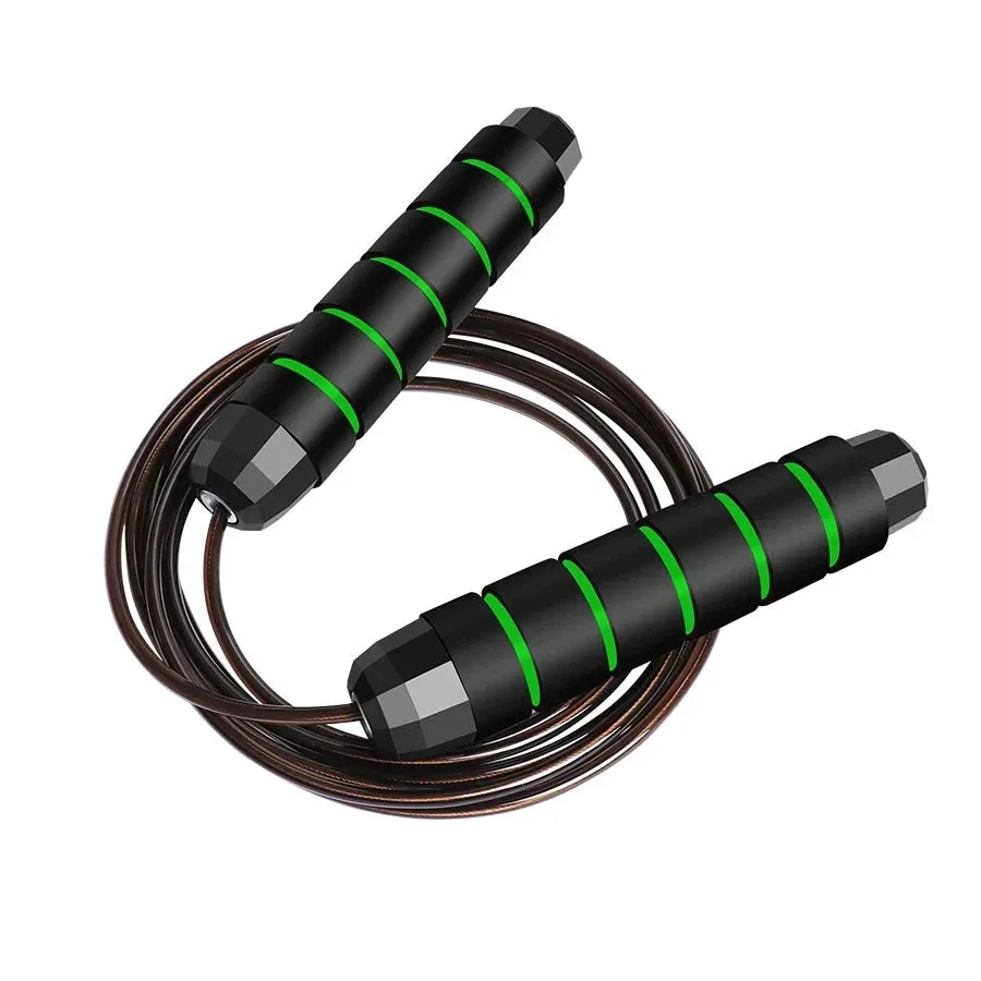 High-Performance Adjustable Jump Rope – Steel Wire Skipping Rope for Workouts