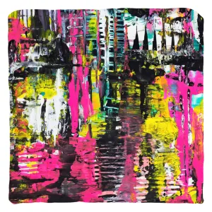 High Voltage Throw Pillow