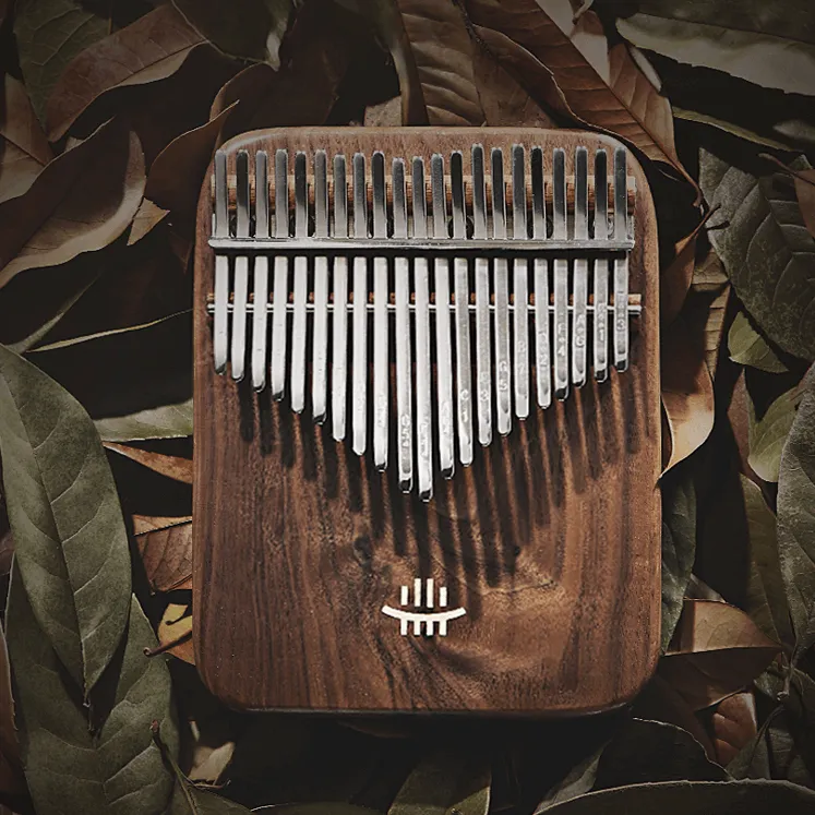 Hluru 21 Keys Board Kalimba | Walnut Zambia Redwood Sandel Wood