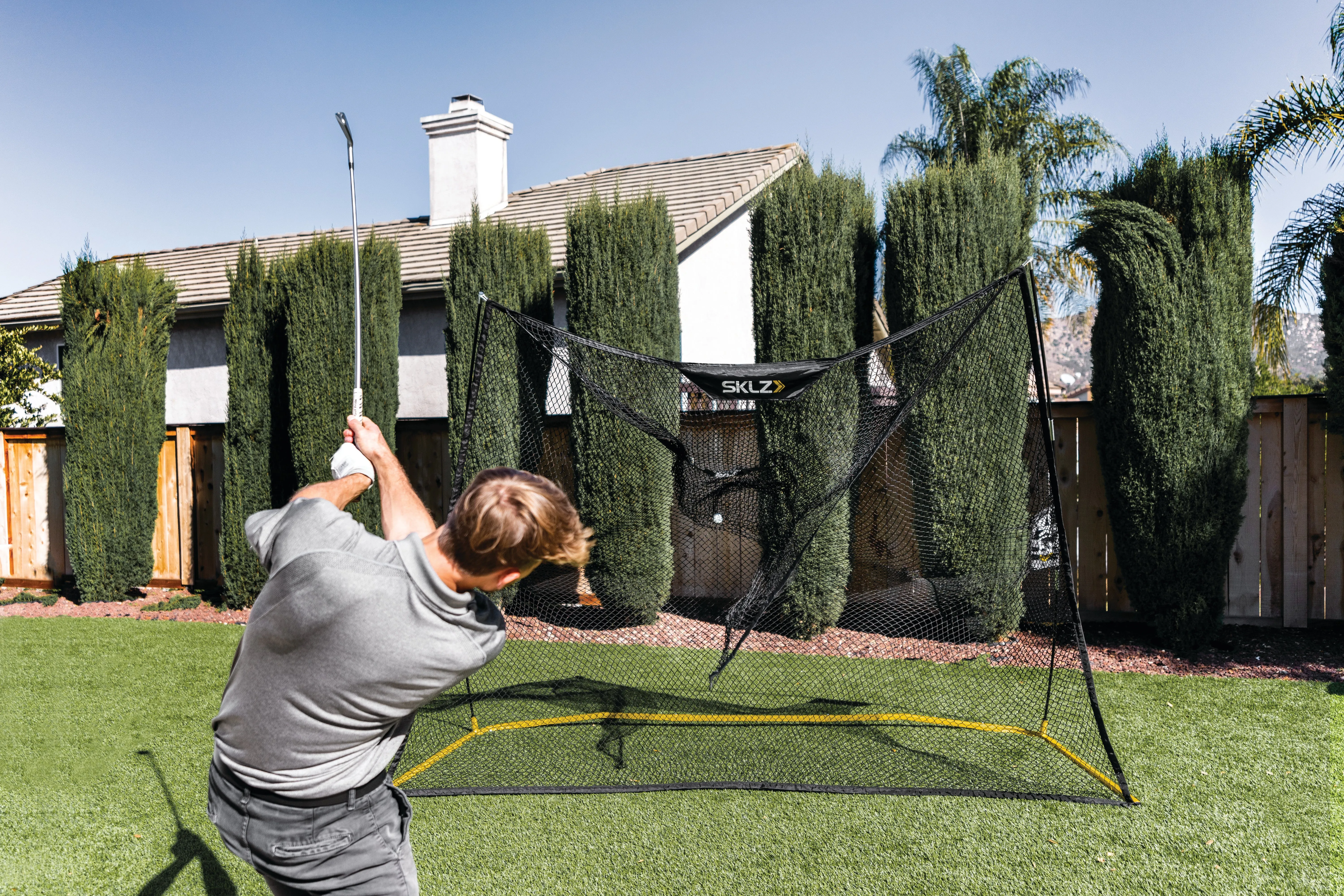 Home Driving Range Net with Smooth Ball Return