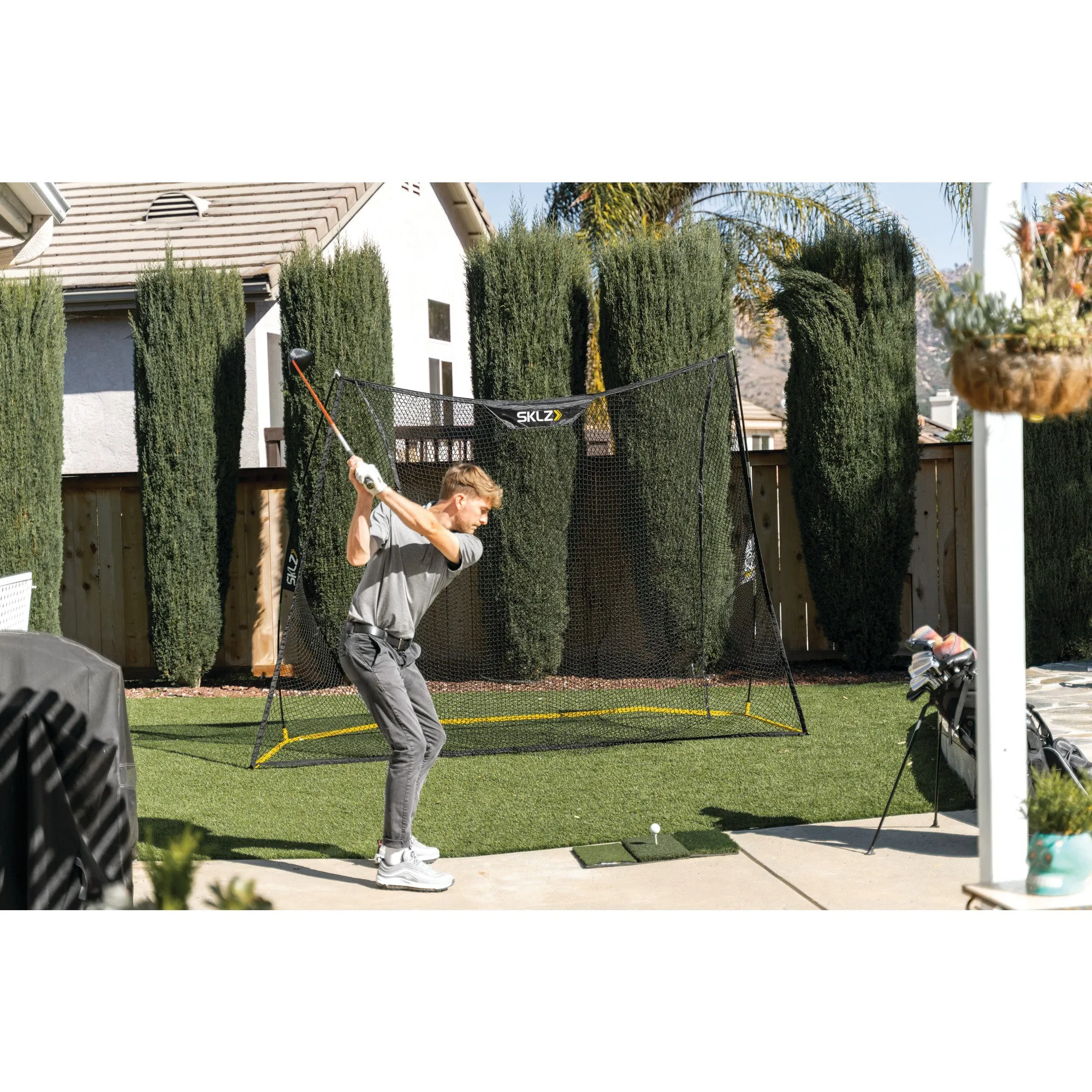 Home Driving Range Net with Smooth Ball Return