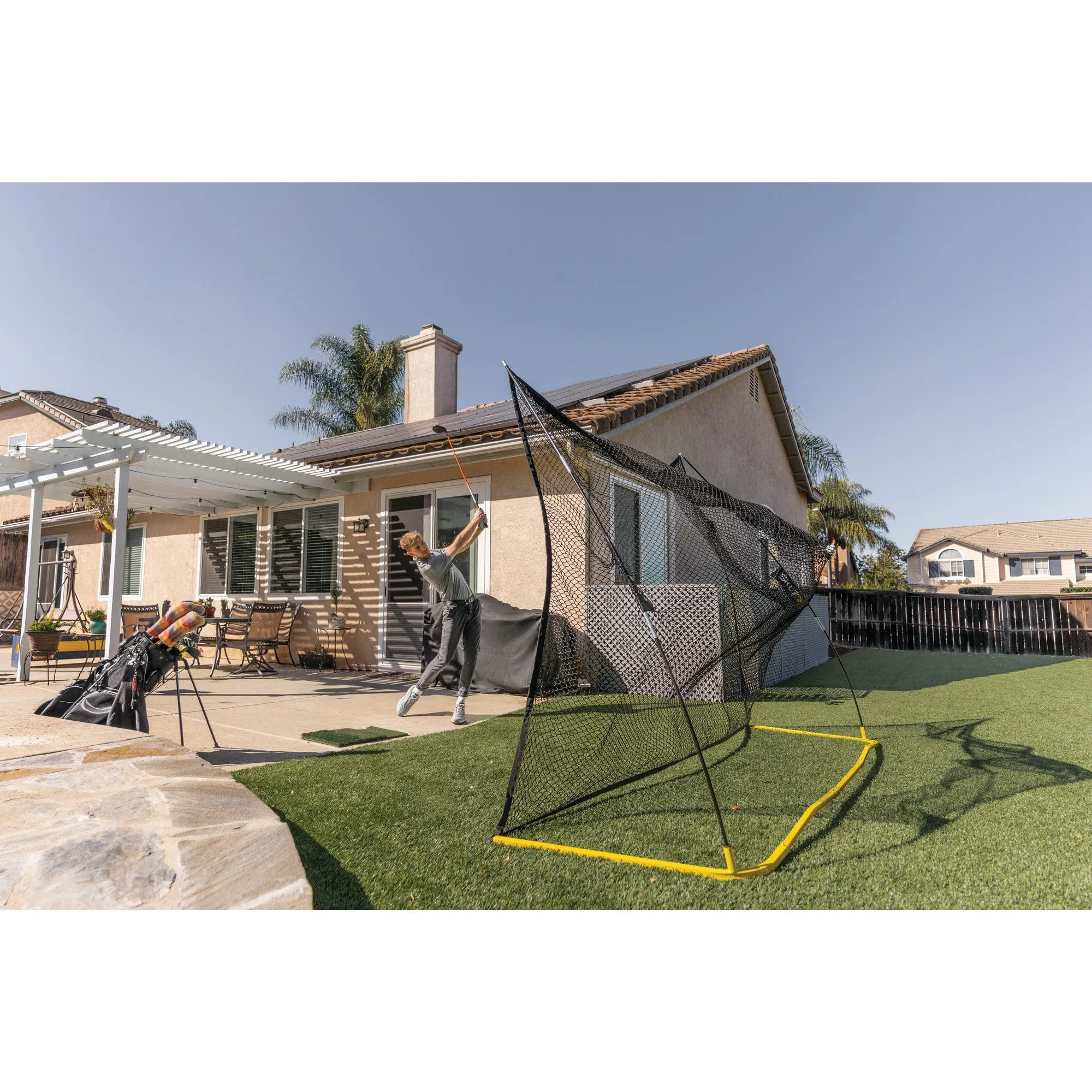 Home Driving Range Net with Smooth Ball Return