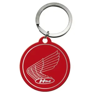 Honda Logo Round Key Chain