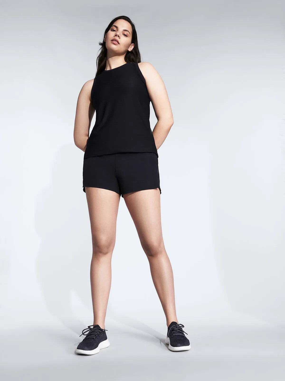 HUNT RUN Recycled Short Marine
