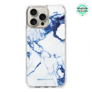 Indigo Vase - iPhone 16 Pro Max Clear Bumper MagSafe Case