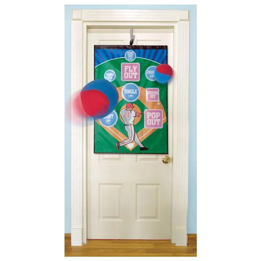 Indoor / Outdoor Over The Door Baseball Target Challenge