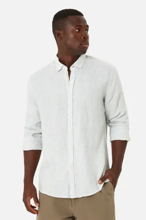 Industrie The Rochecroft Long Sleeve Shirt - Sage