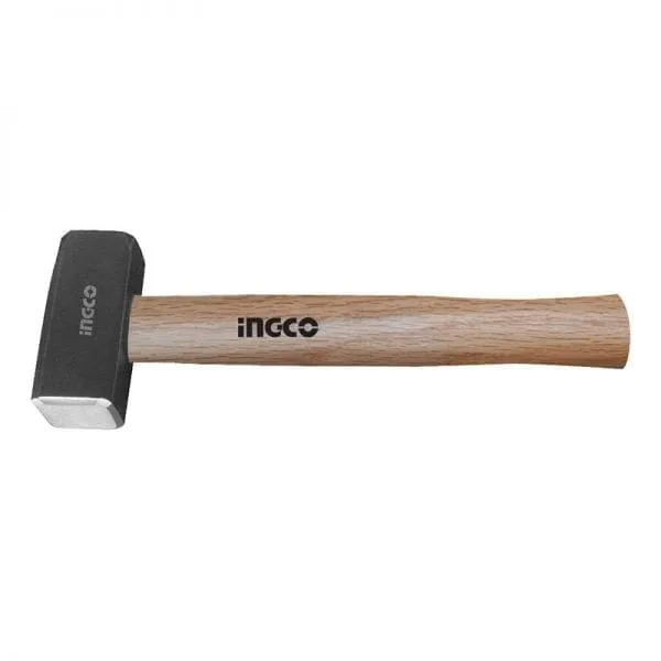 Ingco 1000g Stoning Hammer With Hardwood Handle - HSTH041000