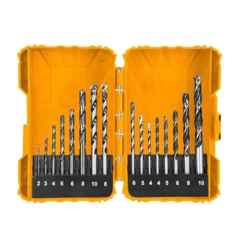 Ingco 11-Pieces Masonry & Hammer Drill Bits Set with SDS Plus – AKDL31101