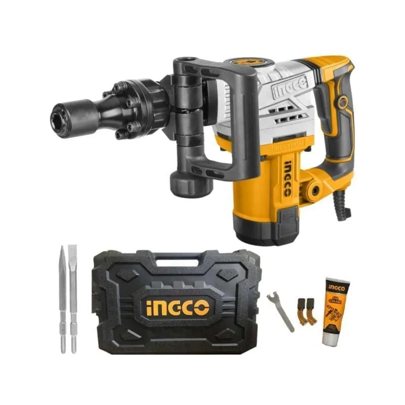 Ingco 1300W Demolition Breaker with HEX Chuck & Anti-Vibration System – PDB130018