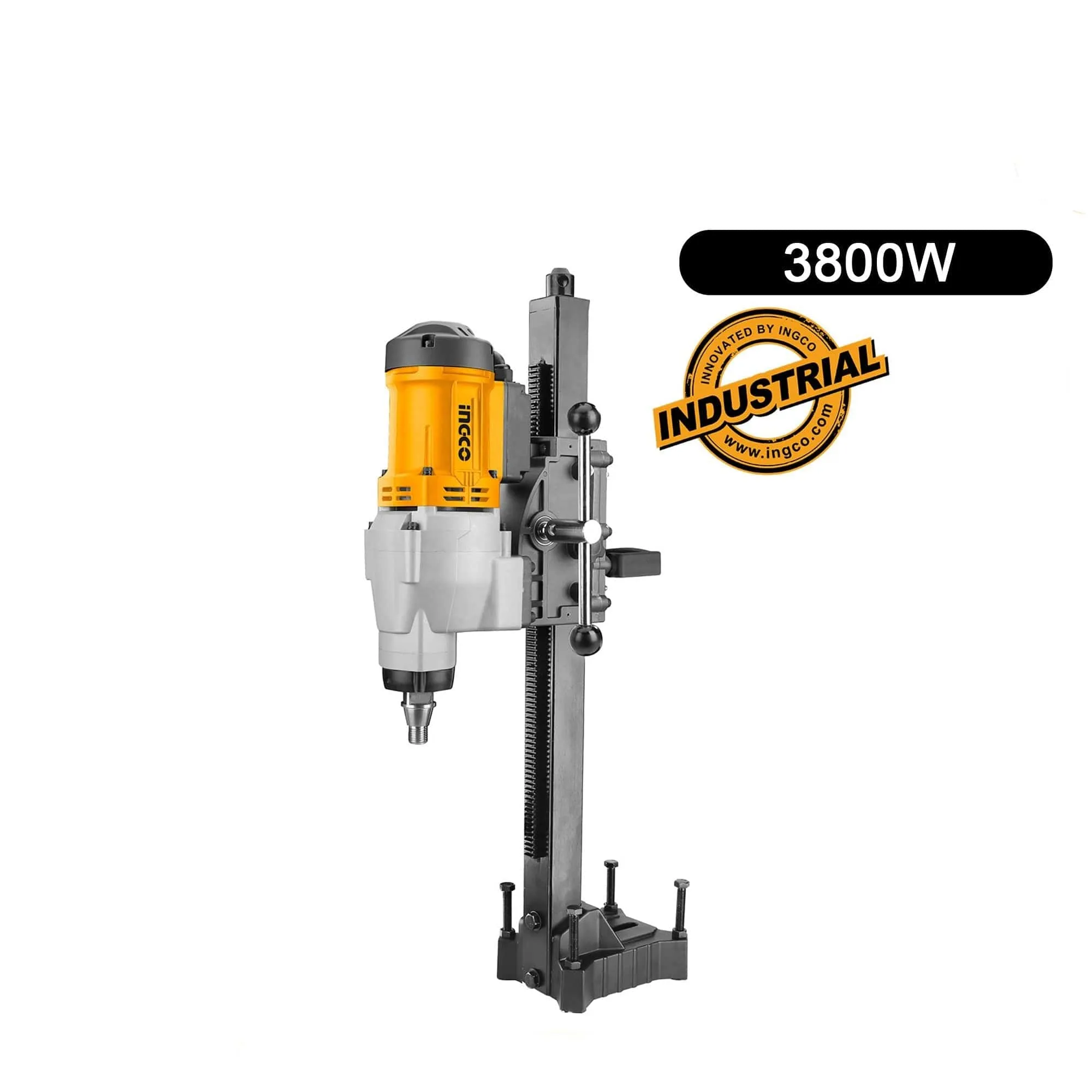 Ingco 3800W Diamond Drilling Machine with Stand - DDM38001