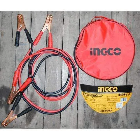 Ingco Booster Cable 200AMP 2.5m | Copper Coated- HBTCP2001