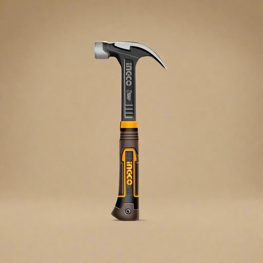 Ingco Metal Front Claw Hammer 450g - HCH81016L