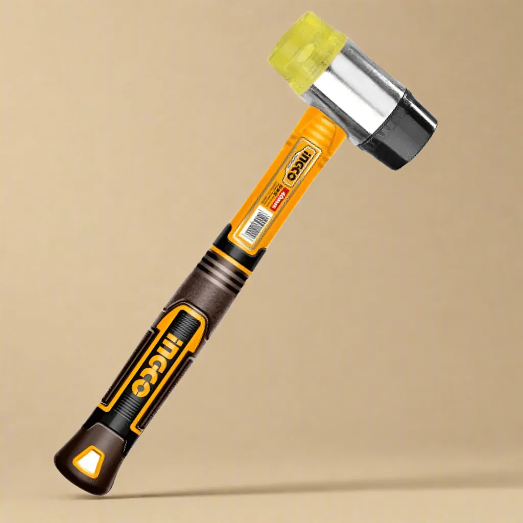 Ingco Rubber Hammer With Fiberglass Handle - HRUH8940