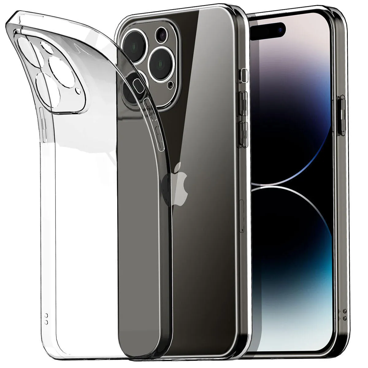 iPhone 14 Plus Slim TPU Shockproof Protective Cover Case