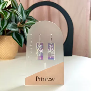 Iridescent Wildflower Earrings
