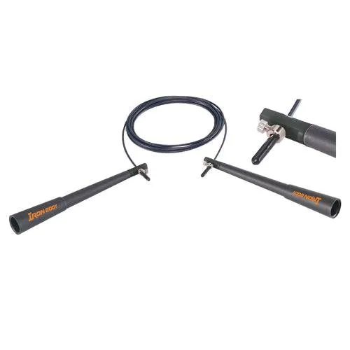 Iron Body Fitness | Wire Cable Speed Jump Rope