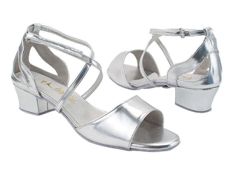 J Sandal Silver Leather