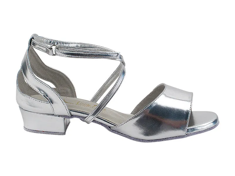 J Sandal Silver Leather