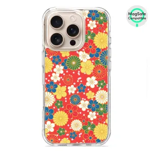 Japan Blossoms - iPhone 16 Pro Clear Bumper MagSafe Case