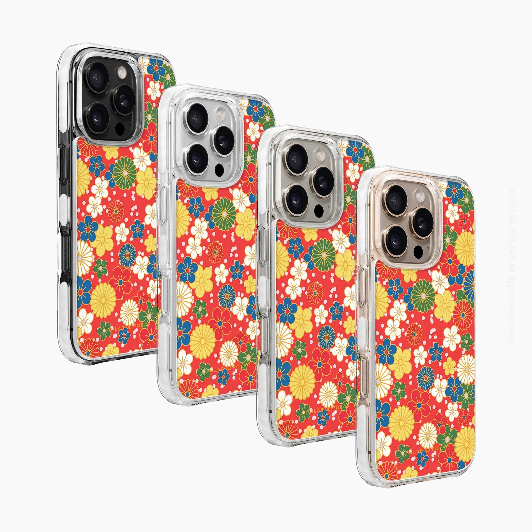 Japan Blossoms - iPhone 16 Pro Max Clear Bumper MagSafe Case