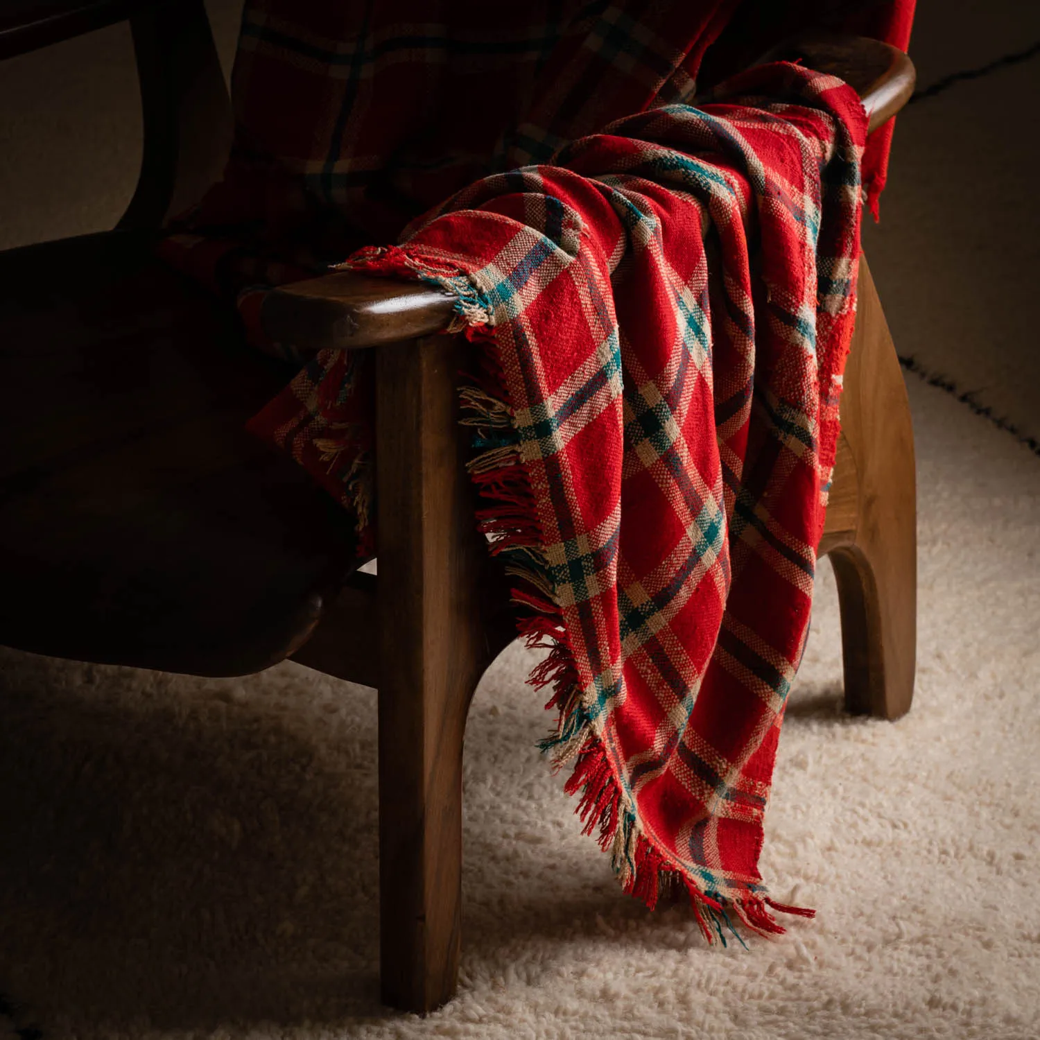 Jaylan- Vintage Moroccan Throw Haik