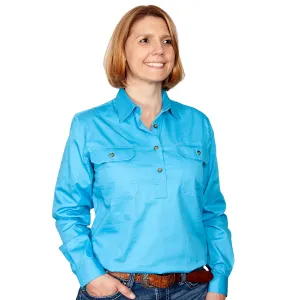 JCA Jahna Ladies Workshirt Sky