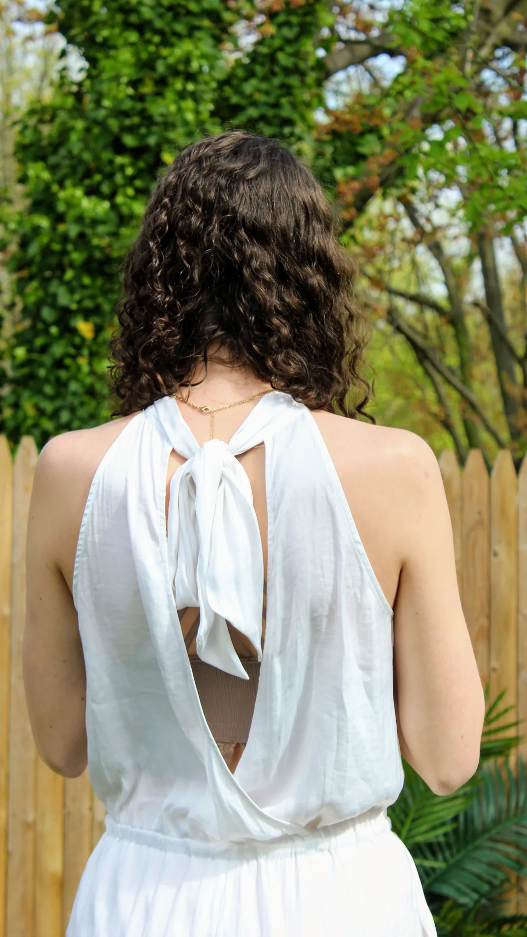 Jump Into Vacay White Jumpsuit