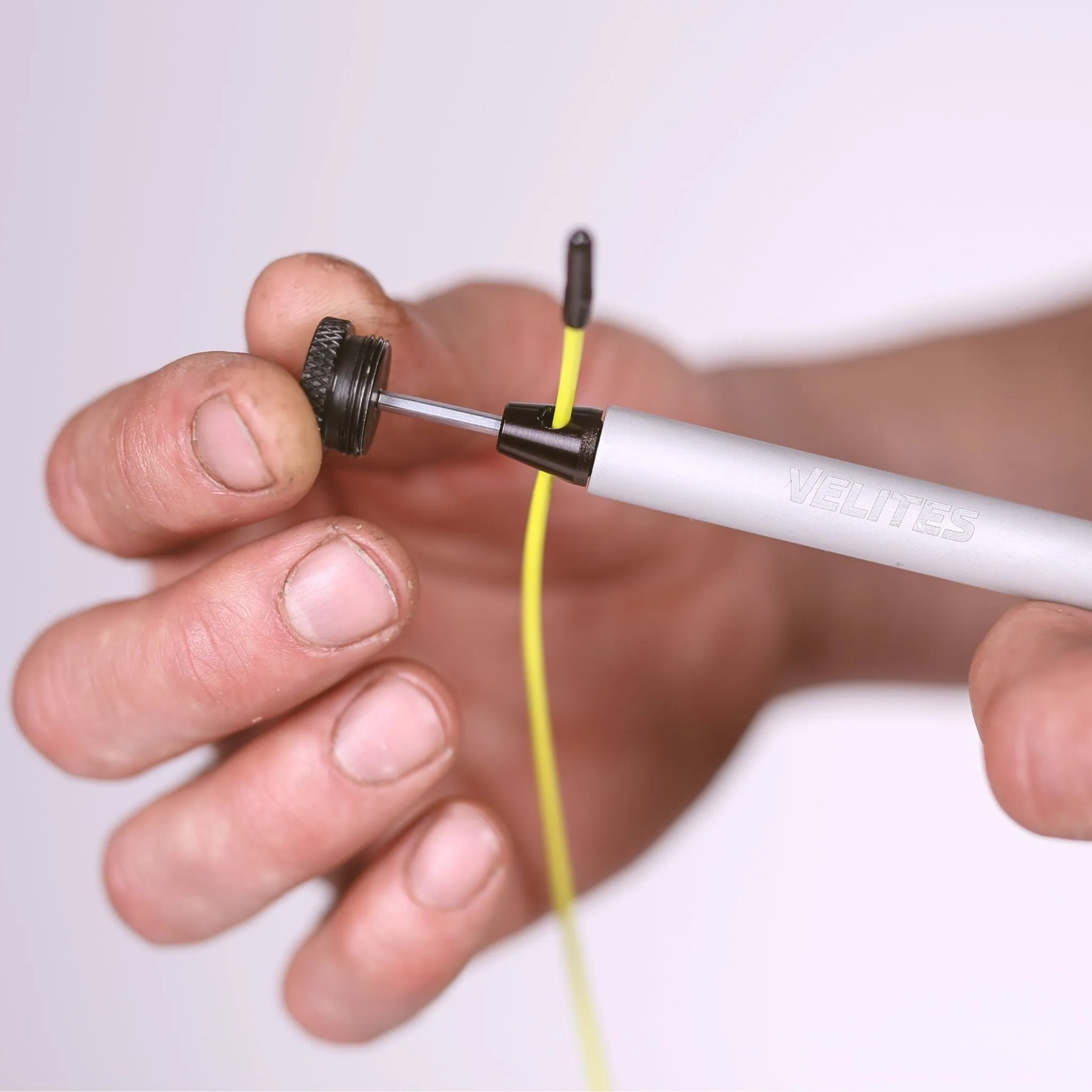 Jump Rope Fire 2.0 Silver Customizable