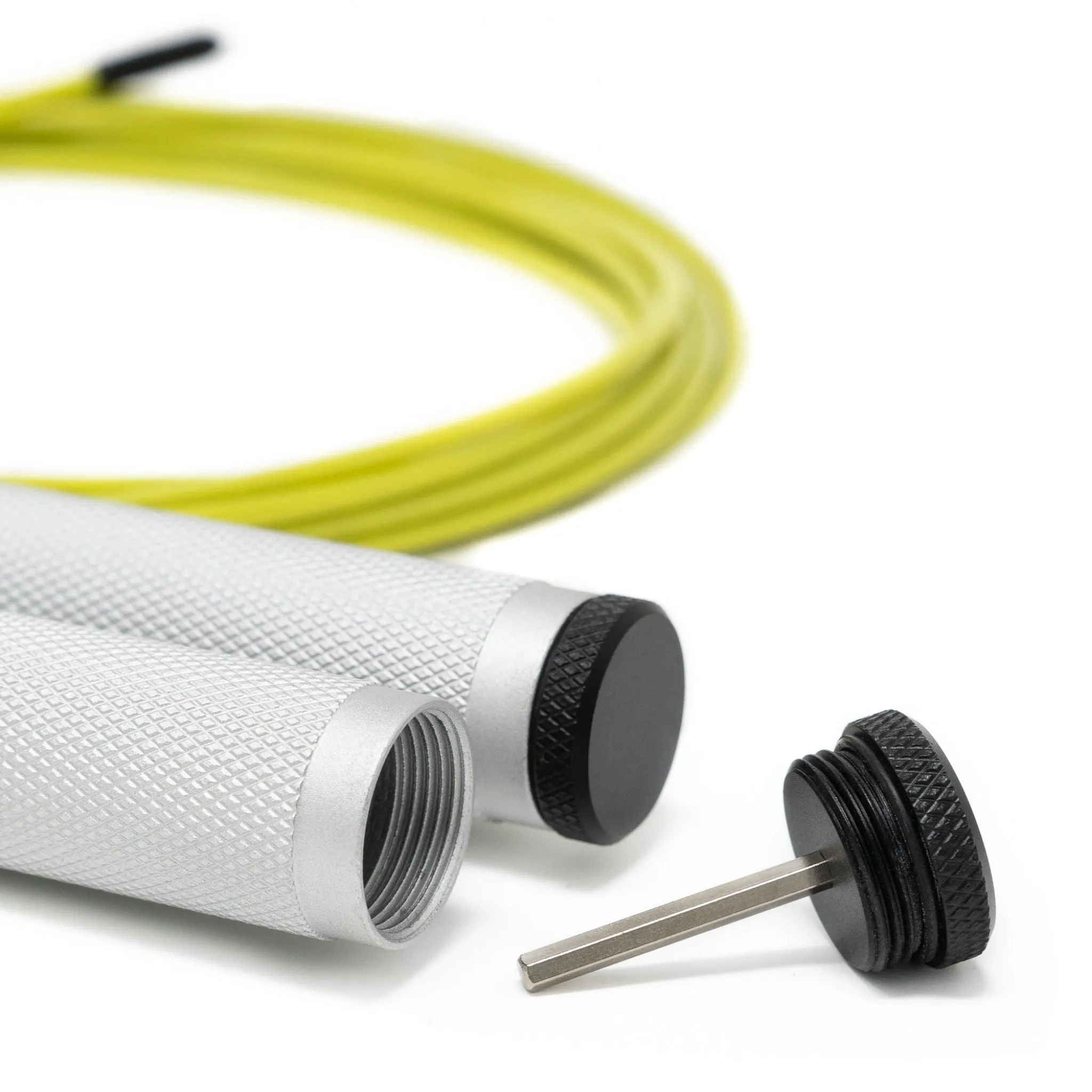 Jump Rope Fire 2.0 Silver Customizable