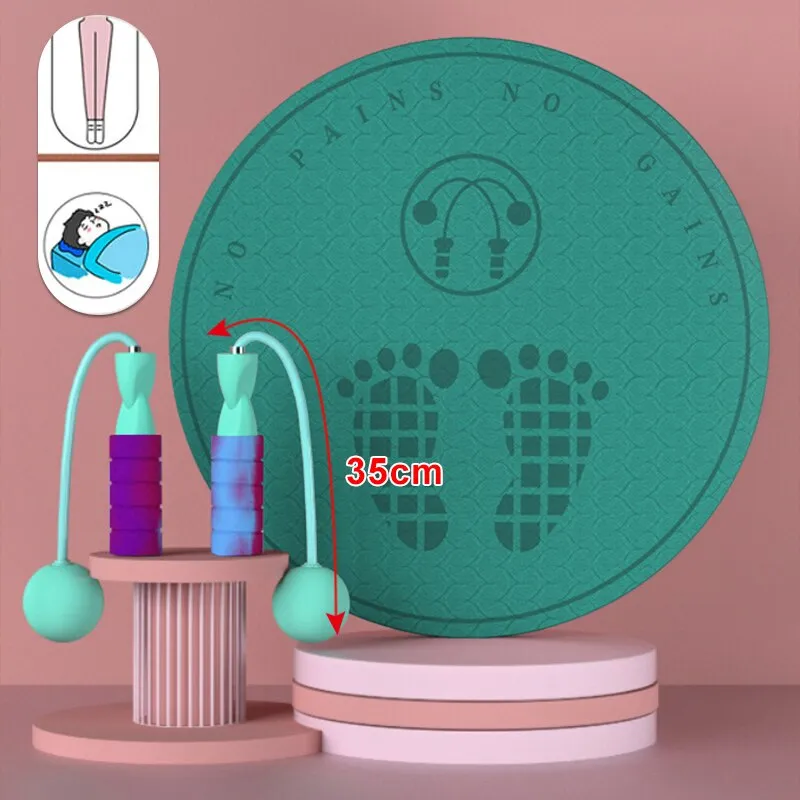 Jump Rope Mat & Cordless Skipping Ropes