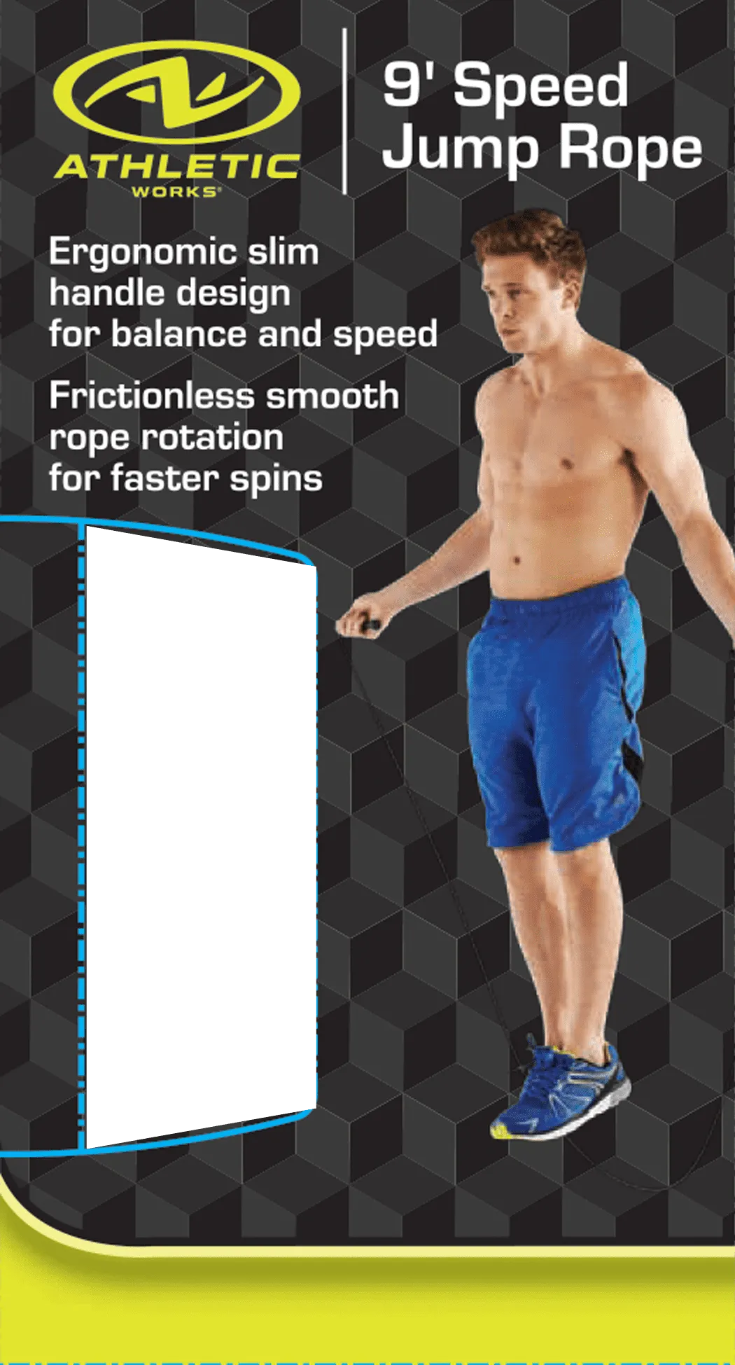 Jump Rope with Light Weight Handles for Maximum Performance