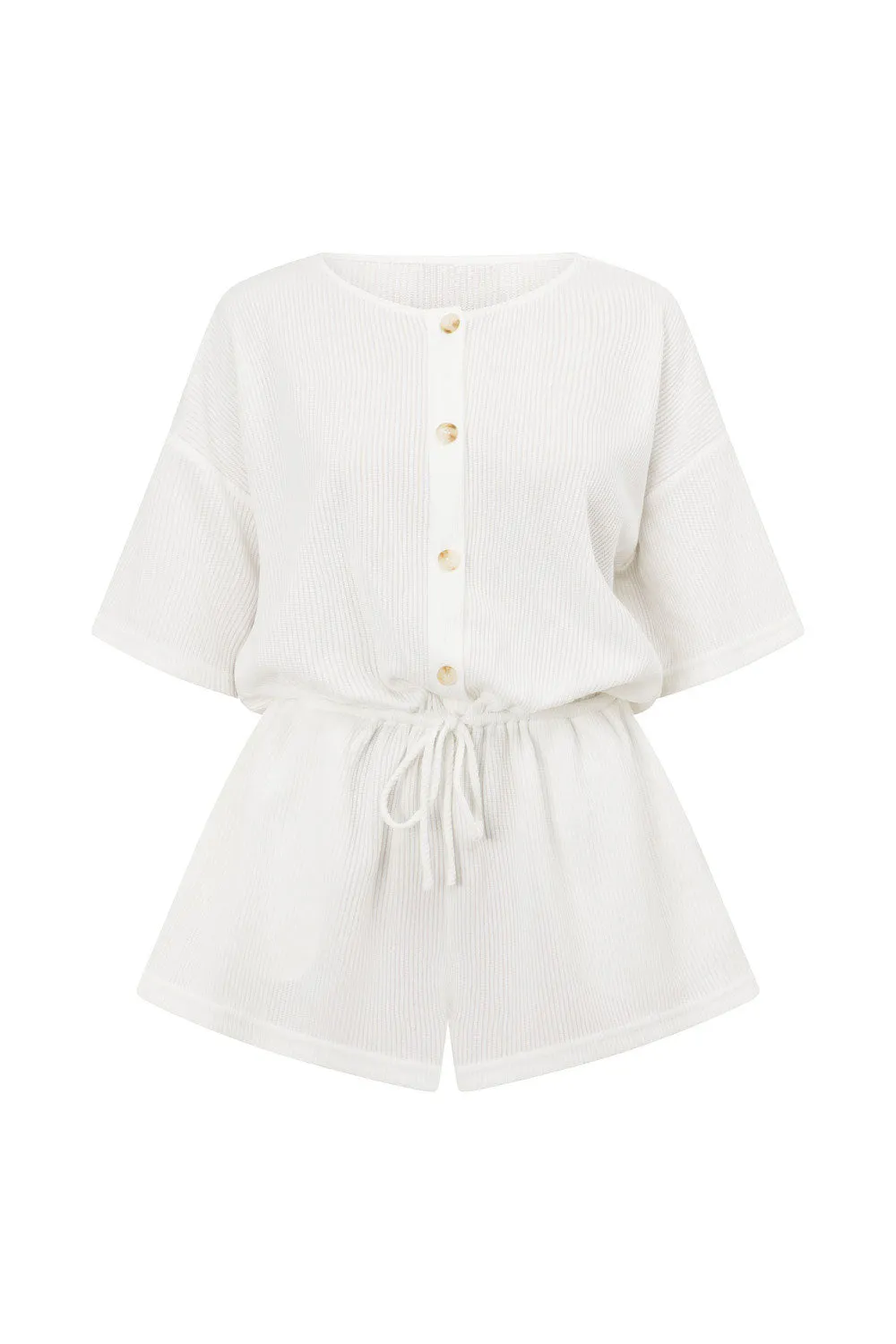 Juniper Playsuit - White