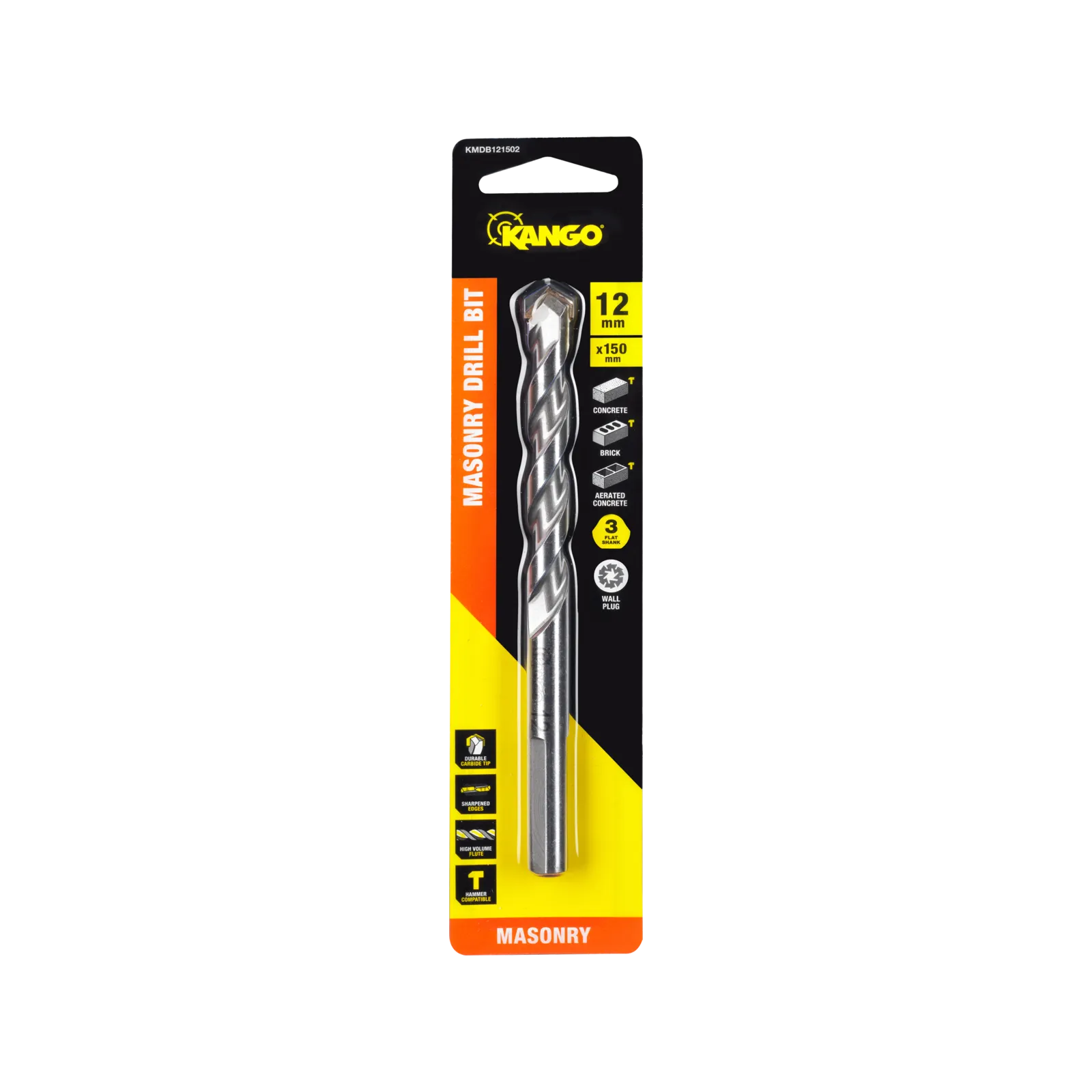 Kango 12 x 150mm Masonry Drill Bit