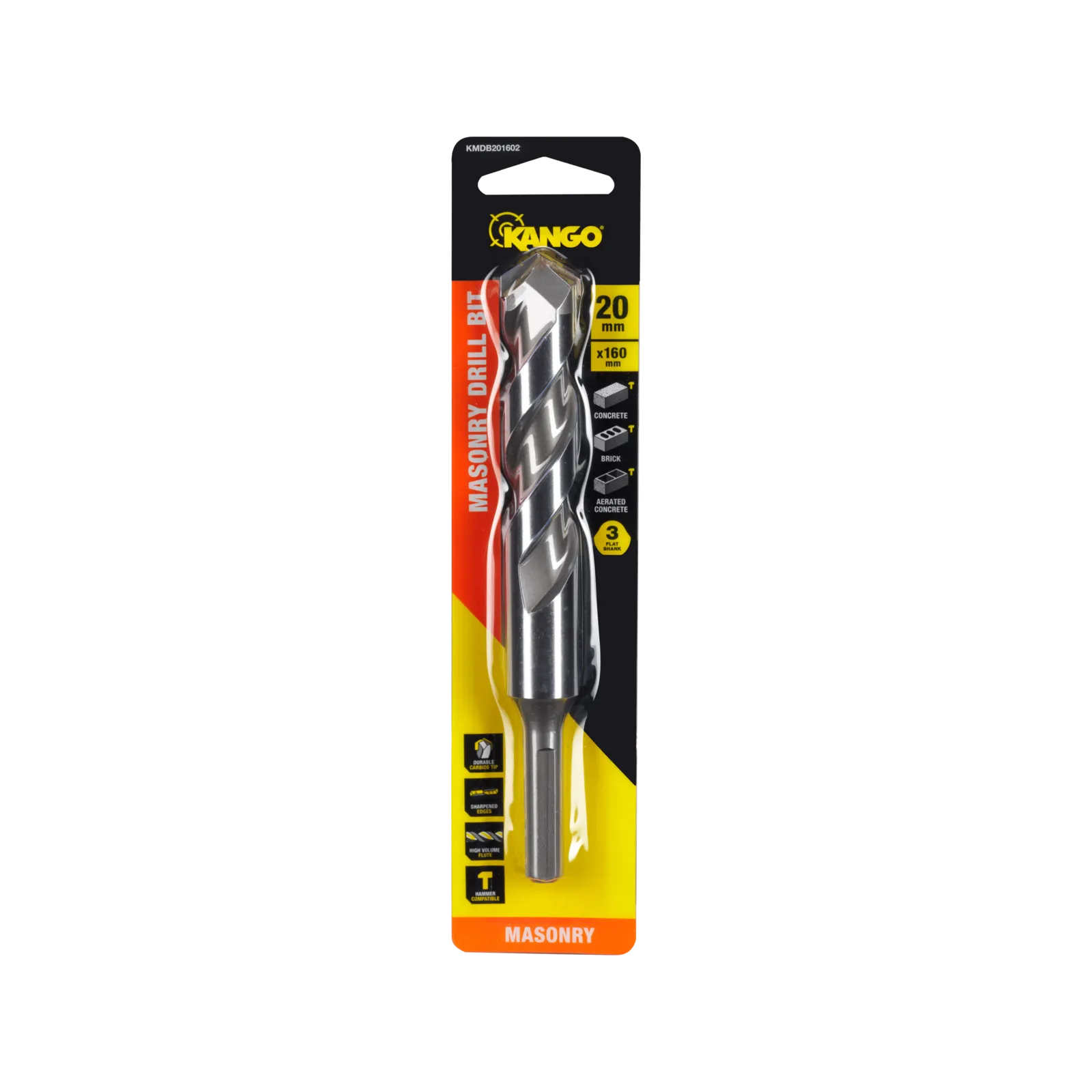 Kango 20 x 160mm Masonry Drill Bit