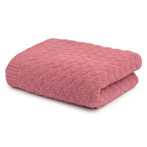 Kashwere Limited Edition Wave Rosewood Cozy Throw Blanket