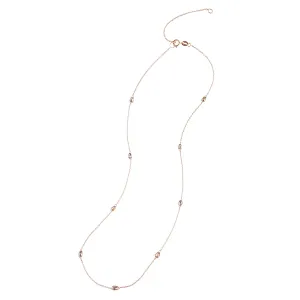 Katherine Briolette Champagne Diamond Chain