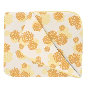 KicKee Pants Wallaby Hydrangea Print Fluffle Throw Blanket