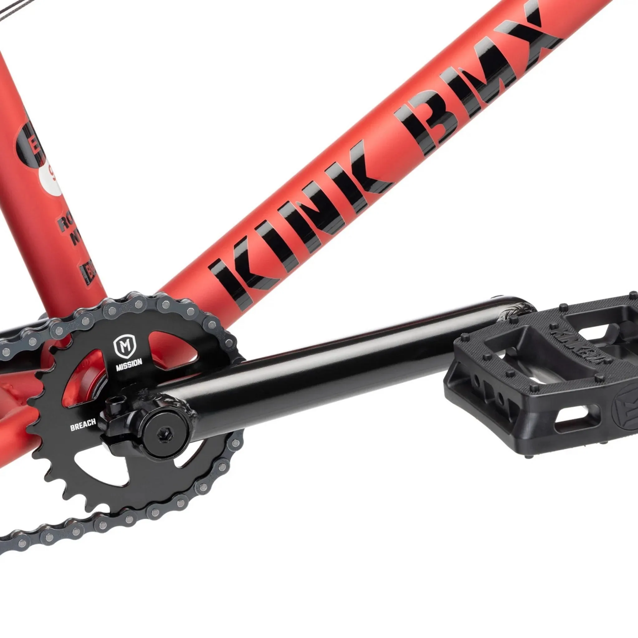 Kink Gap BMX Bike Matte Baked Red