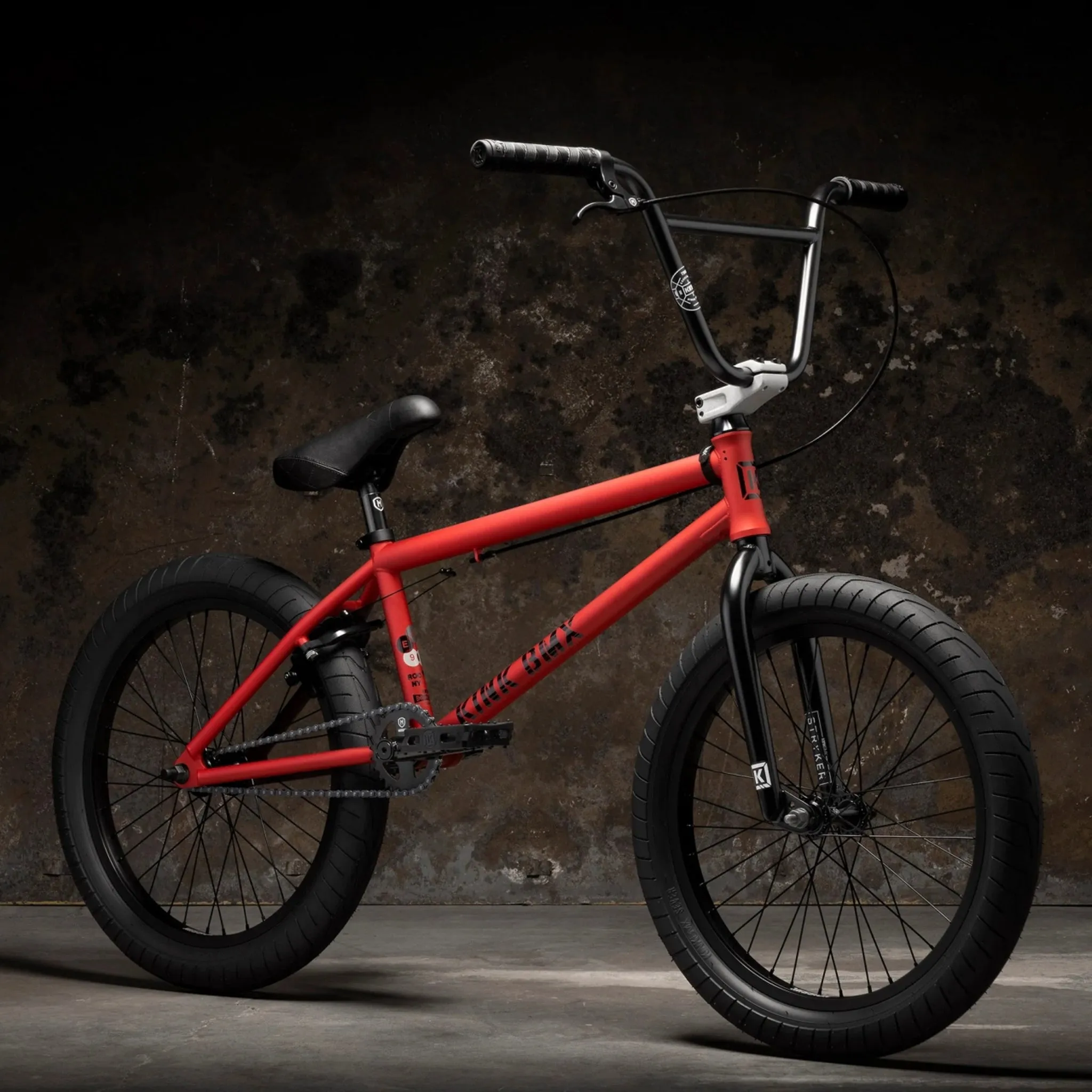 Kink Gap BMX Bike Matte Baked Red