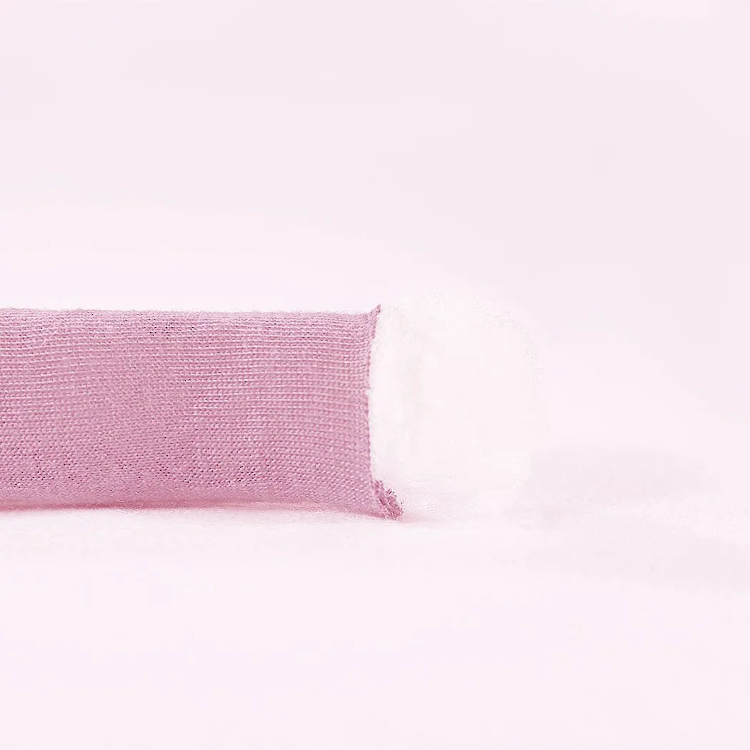 Knitted Weighted Blanket Chunky Bulky Knit Throw Blanket 9KG Pink