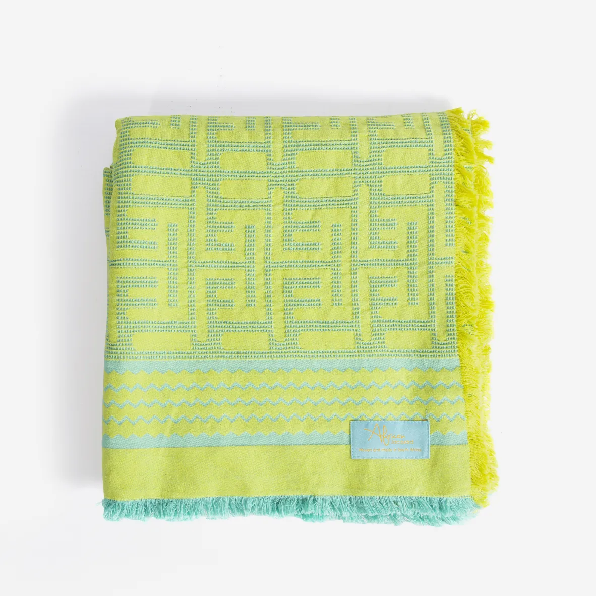 Kuba Summer Throw - Lemon